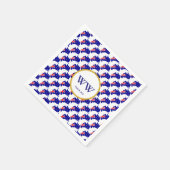 Serviette En Papier Fête avec drapeau australien Célébration d'anniver (Coin)