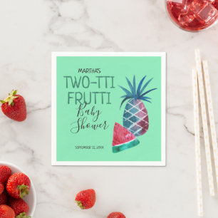 Serviette En Papier Fête bébé Two-tti Frutti