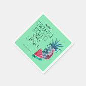 Serviette En Papier Fête bébé Two-tti Frutti (Coin)