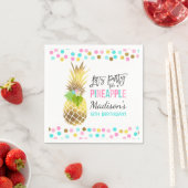 Serviette En Papier Fête comme un ananas fête Anniversaire Napkin (En situation)