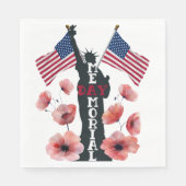 Serviette En Papier Fête commémorative (Devant)