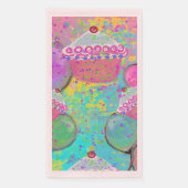SERVIETTE EN PAPIER FÊTE D'ANNIVERSAIRE (Devant)
