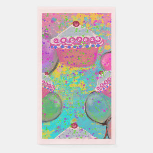 SERVIETTE EN PAPIER FÊTE D'ANNIVERSAIRE