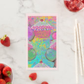SERVIETTE EN PAPIER FÊTE D'ANNIVERSAIRE (En situation)