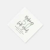 Serviette En Papier Fête d'anniversaire à 50 ans (Coin)