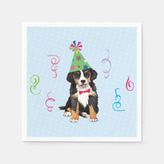 Serviette En Papier Fête d'anniversaire Berner Napkins (Devant)