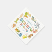 Serviette En Papier Fête d'anniversaire Brainrot Meme (Coin)
