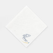 Serviette En Papier Fête d'anniversaire dans l'espace (Coin)