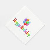 Serviette En Papier Fête d'anniversaire de célébration (Coin)