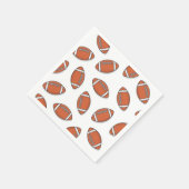 Serviette En Papier Fête d'anniversaire de football (Coin)