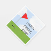 Serviette En Papier Fête d'anniversaire de golf (Coin)