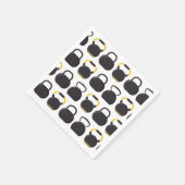 Serviette En Papier Fête d'anniversaire de Kettlebell (Coin)