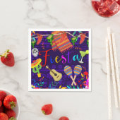 Serviette En Papier Fête d'anniversaire de la célébration de la Fiesta (En situation)