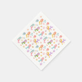 Serviette En Papier Fête d'anniversaire de la sirène (Coin)