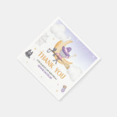 Serviette En Papier Fête d'anniversaire de la sorcière mignonne d'Hall (Coin)