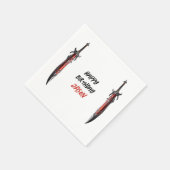 Serviette En Papier Fête d'anniversaire de l'épée (Coin)