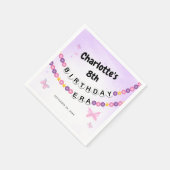 Serviette En Papier Fête d'anniversaire de l'époque de l'amitié Bracel (Coin)