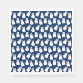 Serviette En Papier Fête d'anniversaire de Owl (Devant)
