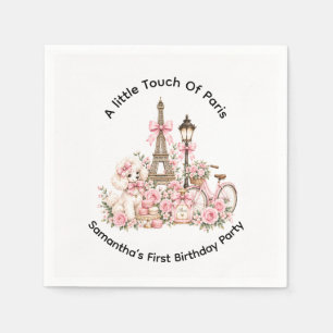 Serviette En Papier Fête d'anniversaire des filles A Little Touch Of P