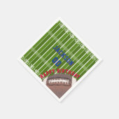Serviette En Papier Fête d'anniversaire du football américain (Coin)