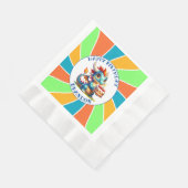 Serviette En Papier Fête d'anniversaire du garçon à thème Dragon (Coin)