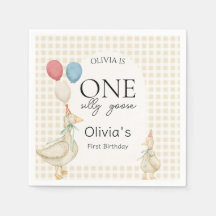 Fête d'anniversaire d'une oie sotte