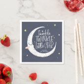 Serviette En Papier Fête d'anniversaire en étoile (En situation)