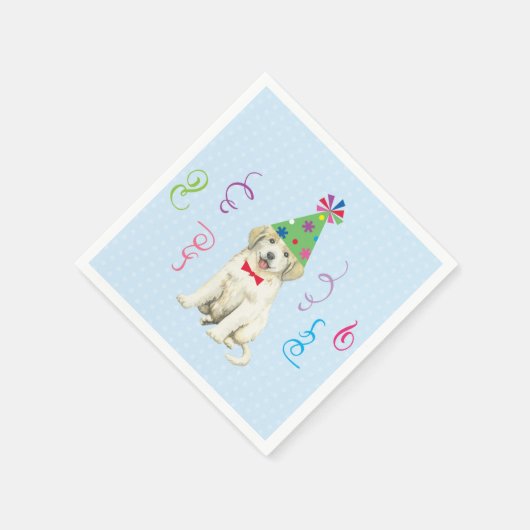 Serviette En Papier Fête d'anniversaire Great Pyrenees Napkins (Coin)
