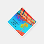 Serviette En Papier Fête d'anniversaire, n'importe quel âge, Papier d' (Coin)