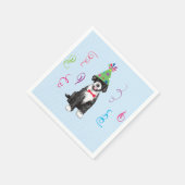 Serviette En Papier Fête d'anniversaire Portugais Water Dog Napkins (Coin)