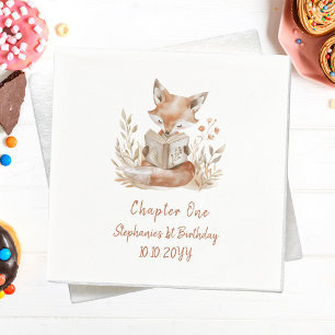 Serviette En Papier Fête d'anniversaire pour le premier anniversaire R