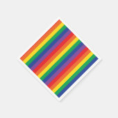 Serviette En Papier Fête d'anniversaire Rainbow (Coin)