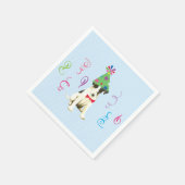 Serviette En Papier Fête d'anniversaire Smothday Fox Terrier (Coin)