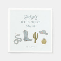 Fête d'anniversaire Wild West Cowboy