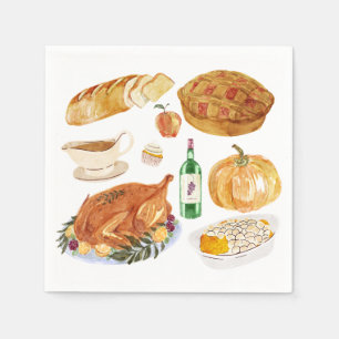 Serviette En Papier Fête d'automne