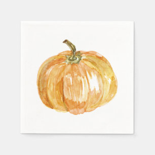 Serviette En Papier Fête d'automne - Citrouille