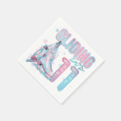 Serviette En Papier Fête de 11e anniversaire "Gliding into" (Coin)