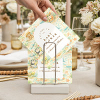 Fête de Baby Shower avec des Animaux Tropicaux Mig