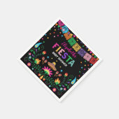 Serviette En Papier Fête de Baby shower mexicaine : (Coin)