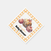 Serviette En Papier Fête de bébé Disco Pumpkin Patch (Coin)