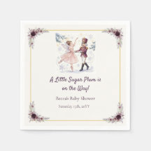 Fête de bébé en hiver Casse-Noisette Sugar Plum Ba