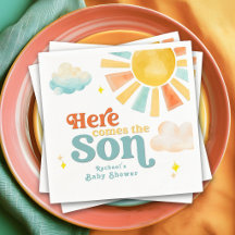 Fête de Bébé Fantaisiste Voici le Fils Soleil