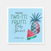 Serviette En Papier Fête de bébé Two-tti Frutti Boy (Devant)