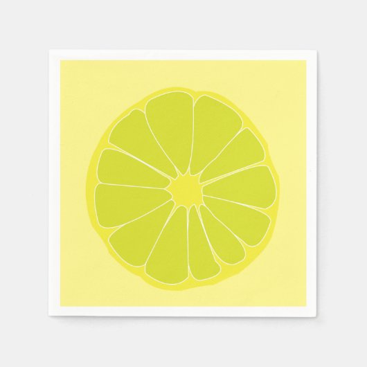 Serviette En Papier Fête de chaux (Devant)