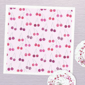 Serviette En Papier Fête de couleur rose cerise