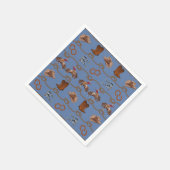 Serviette En Papier Fête de cow-boy (Coin)