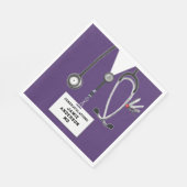 Serviette En Papier Fête de fin d'études Médicales (Coin)