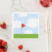 Serviette En Papier Fête de golf (En situation)