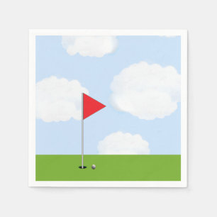 Serviette En Papier Fête de golf