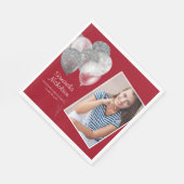 Serviette En Papier Fête de graduation Ballons de Parties scintillant (Coin)